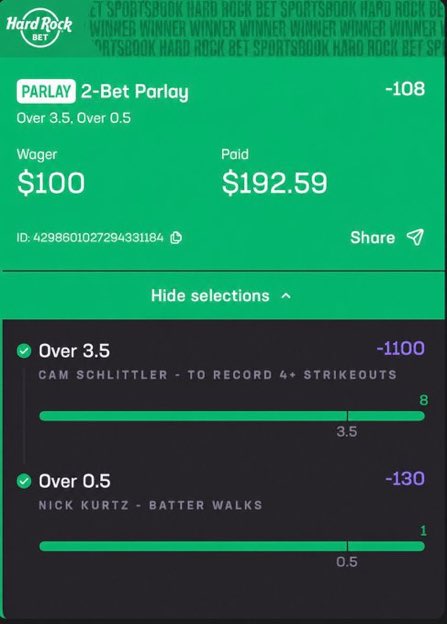 loudy535's tweet image. Since when was winning so easy? Oh yeah when you're locked in with us for bets. We have player props and team lines posted daily. 

discord.gg/QnthftxM3

#NBA #Underdog #hardrock #novig #prizepicks #playerprops #kalshi #MLB #NHL