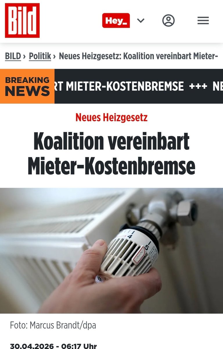 Jetzt sind die vollkommen durchgedreht. Wer glauben die bezahlt das? DER MIETER! Der Vermieter erhöht die Kaltmiete. So ist Realität. Traumtänzer.