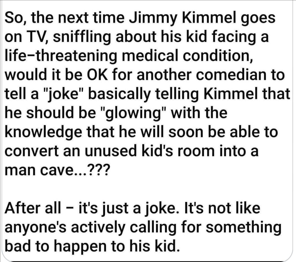 MrYnr's tweet photo. @jimmykimmel https://t.co/V7PehxEvCa