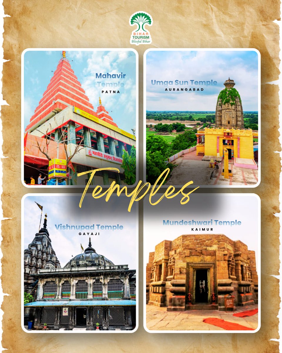 TourismBiharGov's tweet image. Moments of peace… where time slows down and the heart finds true calm. Your Comment is the Fourth one !

#exploremore #artcollector #peace #peaceful #visit #growth #GrowthJourney #temple #calm #travel #TravelBihar

@incredibleindia  @MinOfCultureGoI  @tourismgoi  @RailMinIndia