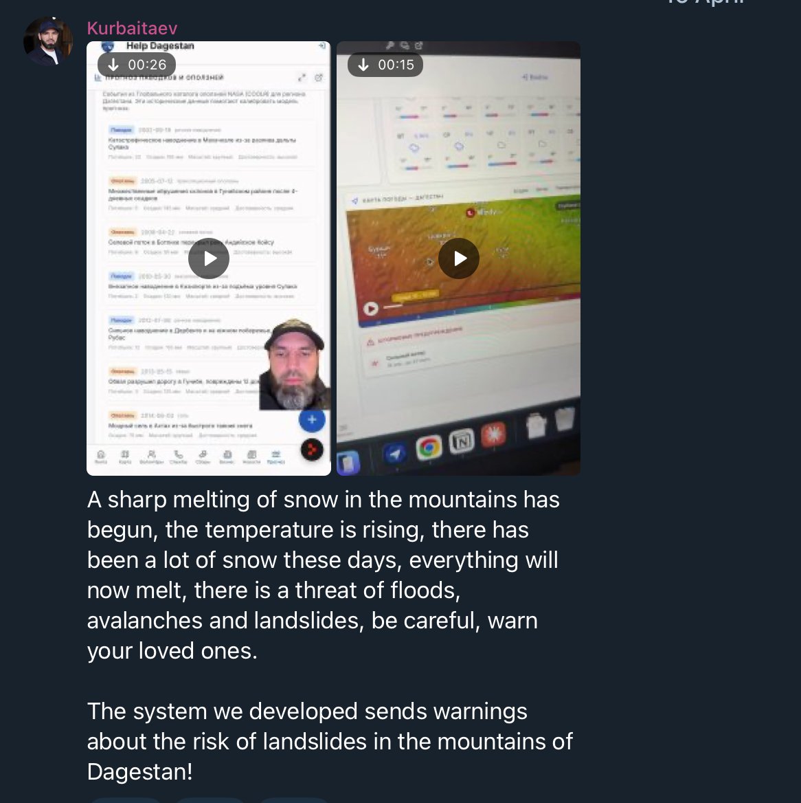 Magomed Kurbaitaev tweet media