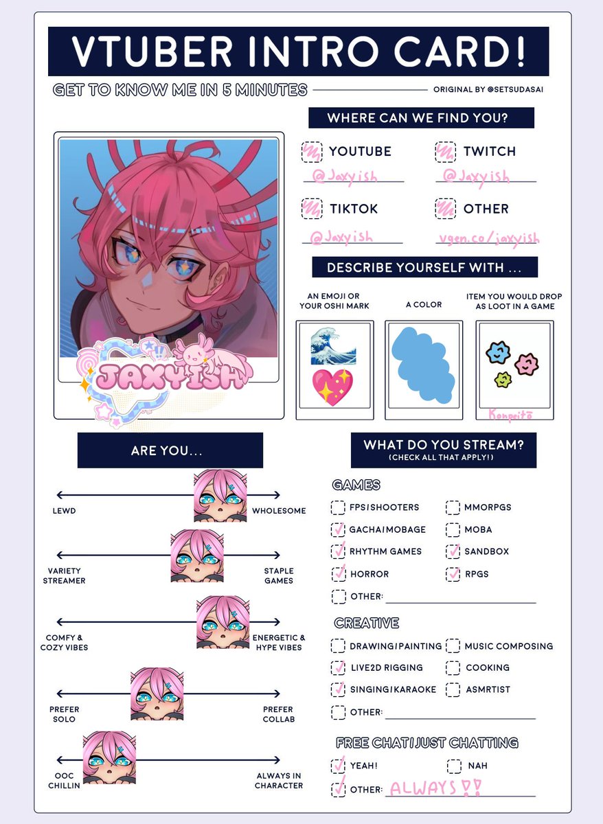 Jax | Axolotl VArtist 🌊💖 tweet media