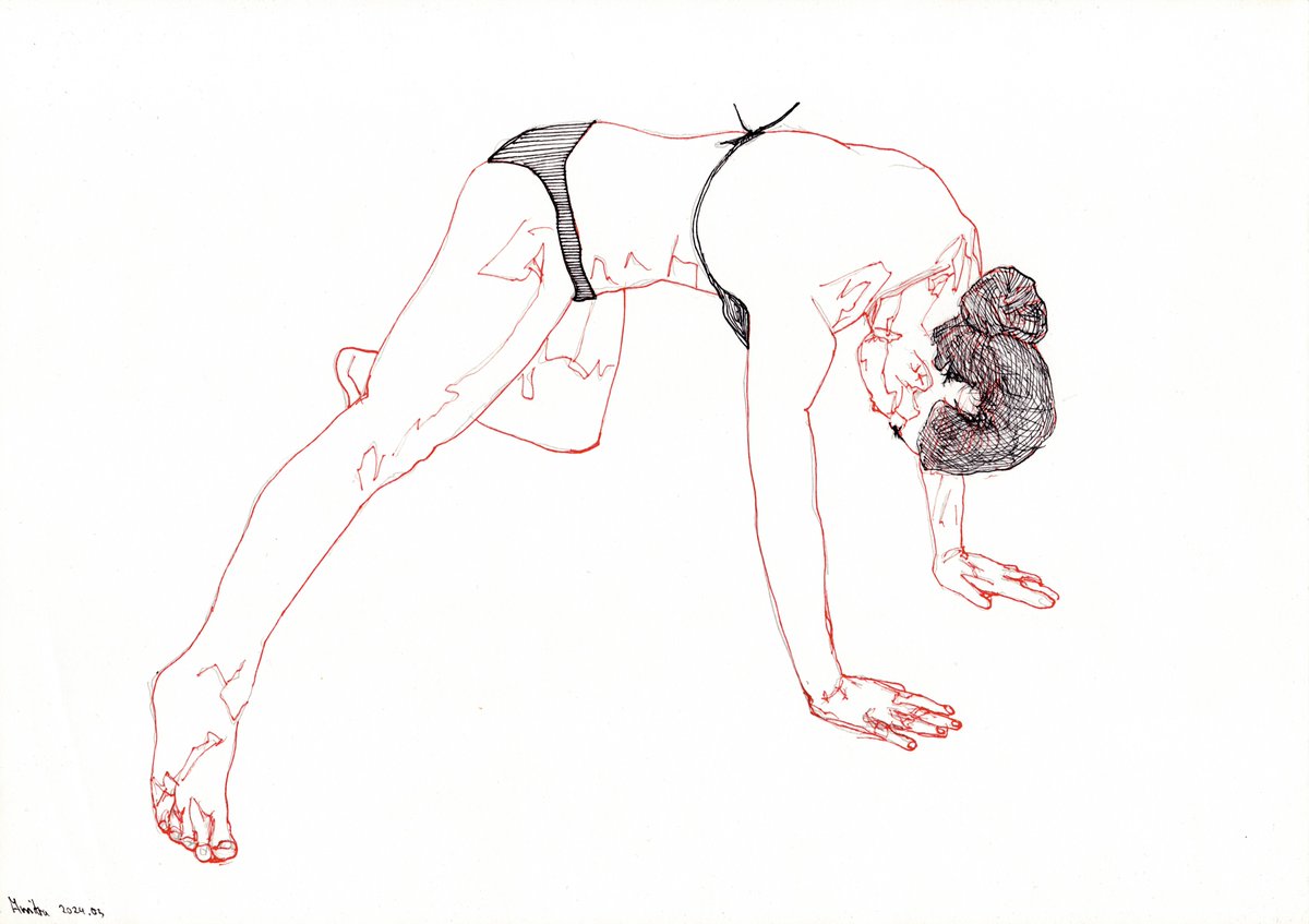 SansSucre3's tweet image. "n.n"   
16.5 x 11.7", Drawing, 2024  #myartwork #art #drawings