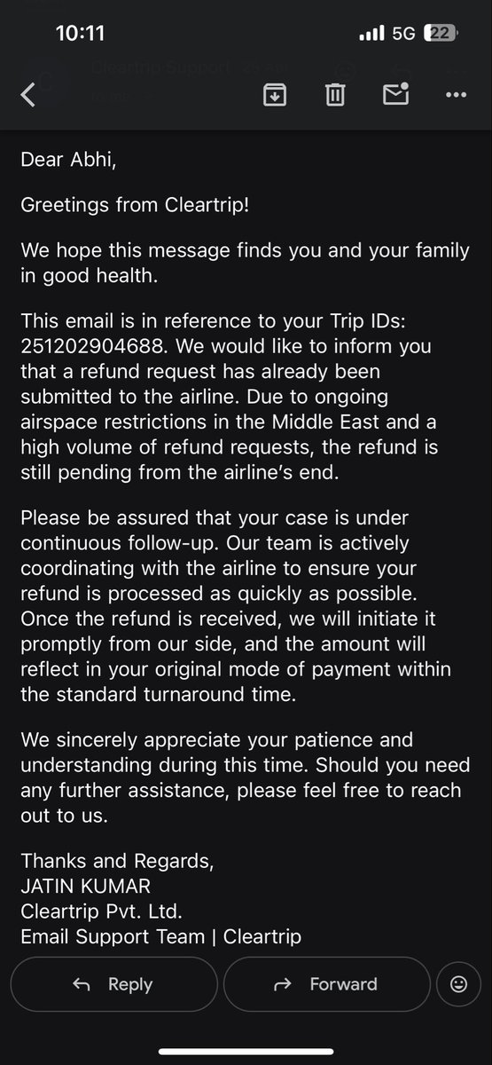 Abhishek Kamboj tweet media