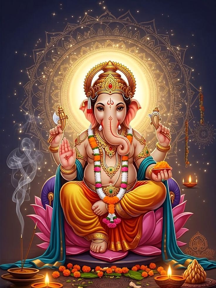 GodSanatan's tweet photo. Jai shree ganesh. https://t.co/CHlX4QpOED