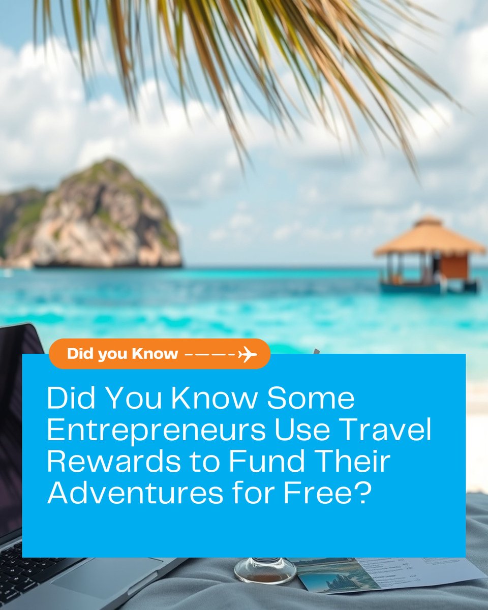 SideGigRewards's tweet image. Did you know some entrepreneurs turn business trips into adventures using travel rewards? By stacking rewards, they can travel for free! Imagine holding a meeting in an exotic location and earning points for your next adventure. #TravelRewards #Entrepreneurship #xplrly