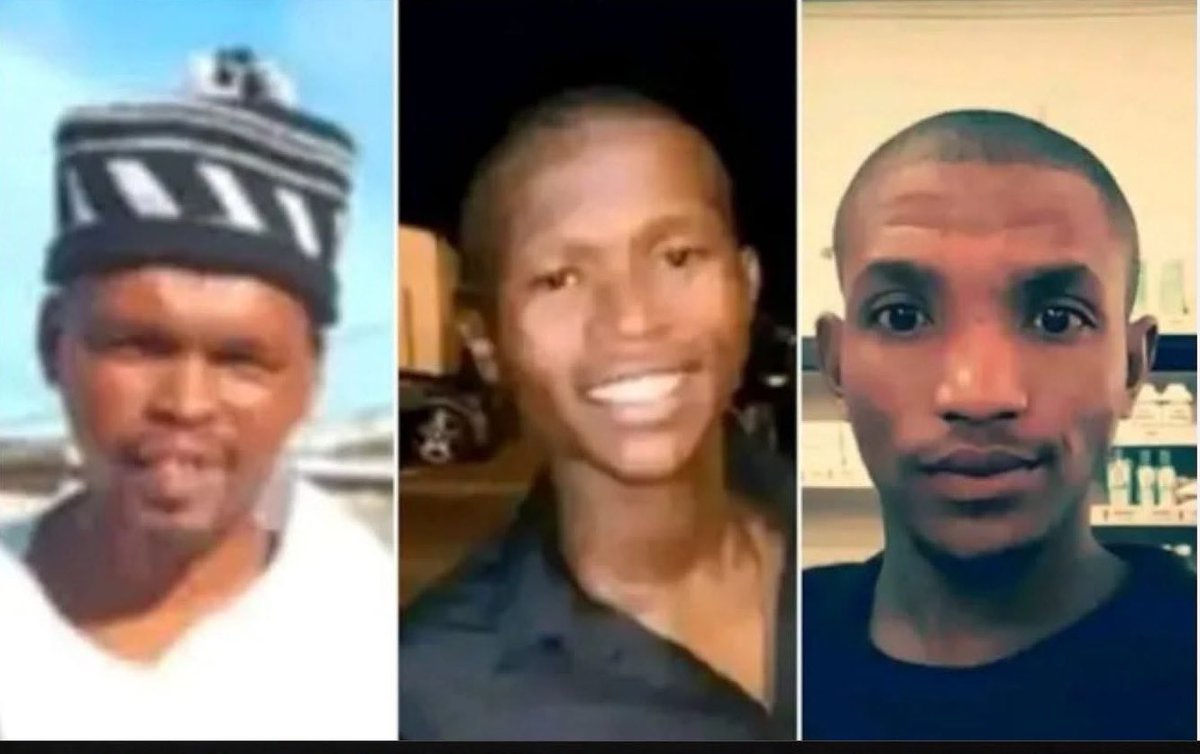 Am_Blujay's tweet photo. Three cousins who had just launched a staff transport business were hijacked, kidnapped and later found shot dead near Bethelsdorp.

Thandekile Buzani (38), Lithembalamahlubi Tayi (22) and Loyiso Mkhahluli (29) were attacked in KwaNobuhle in what police believe may have been a targeted killing.

Cases of carjacking, kidnapping and triple murder have been opened. Police urge anyone with information to come forward.