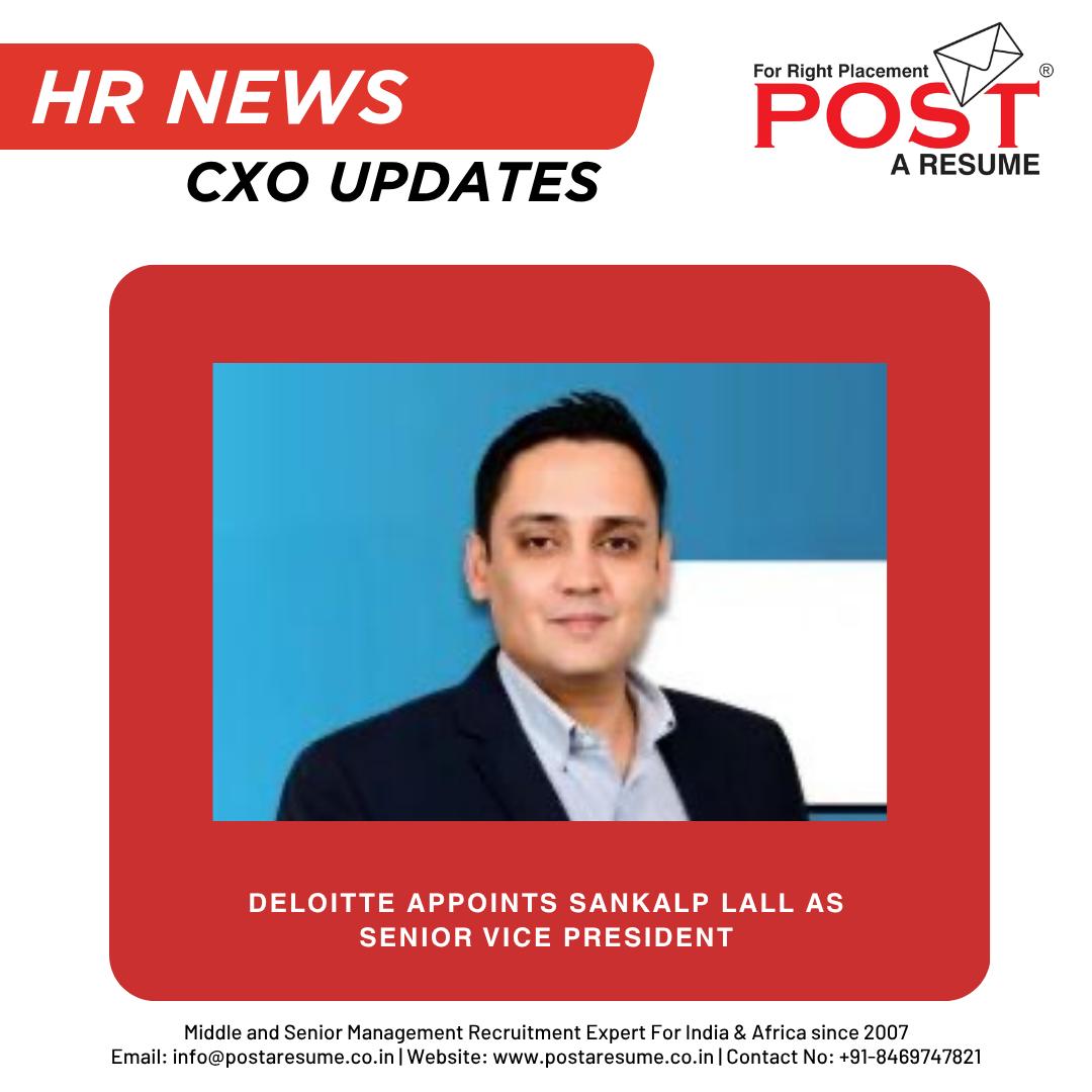postaresume's tweet photo. #️⃣ HR NEWS
CXO UPDATES✅️
“Deloitte Appoints Sankalp Lall As Senior Vice President"
📲 Join our WhatsApp Channel:
https://t.co/wdSnxITiWd
📌 Follow POST A RESUME
🔍 Apply for more:
https://t.co/B0PvcN59xc
#Cxoupdates #Hrnews #vipulmmali #postaresume #vipulthewonderfulv https://t.co/fI1bvirLWN