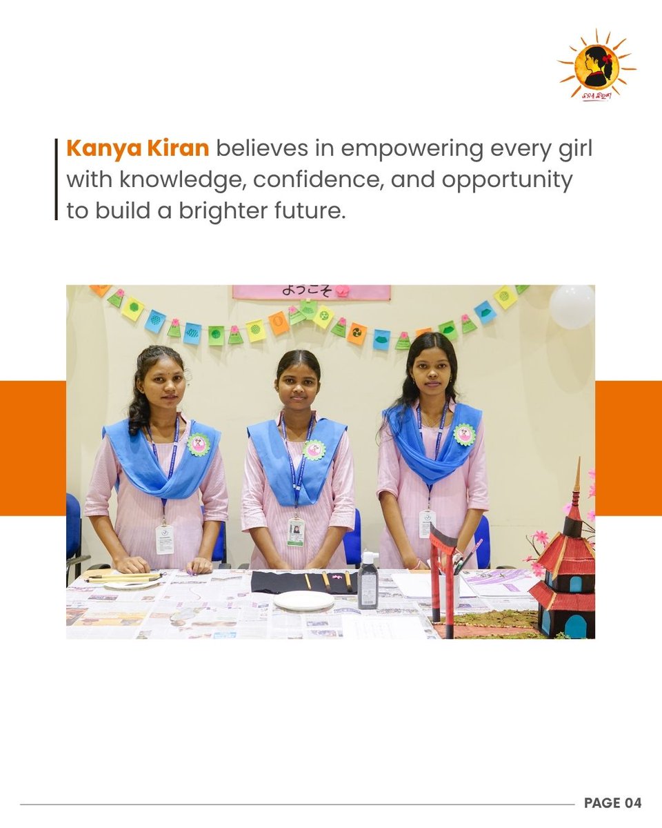 Kanya_Kiran's tweet image. #KanyaKiran believes in empowering every girl with knowledge, confidence, and opportunity to build a brighter future.
.
.
.
.
#girlchildeducation #EducationForAll