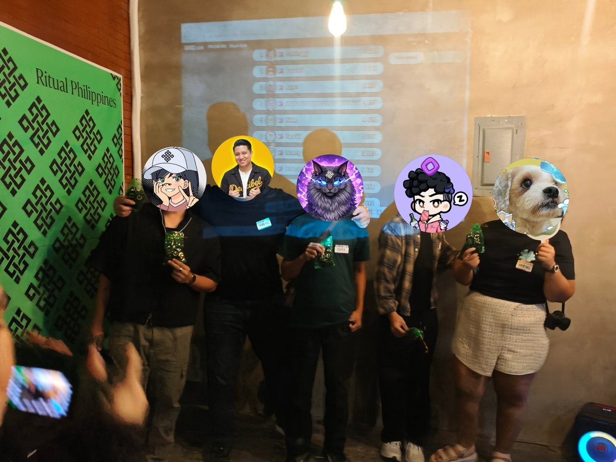 esper5868's tweet photo. Day 103 of My Ritual SaGa 🌱
Testnet Arc🦞

It's been almost a week since the Ritual Ph meet up. I'm grateful to my new friends, we had fun, we won the Ritual quiz, @0xJyyy
@DaddyAbeRadio @patringgg_web3 @_BillieSimpson
 and meeting  a solid friend of mine, @biennyqt
 I hope there will be another meet up in the future. 
Gritual Filipinas 🇵🇭