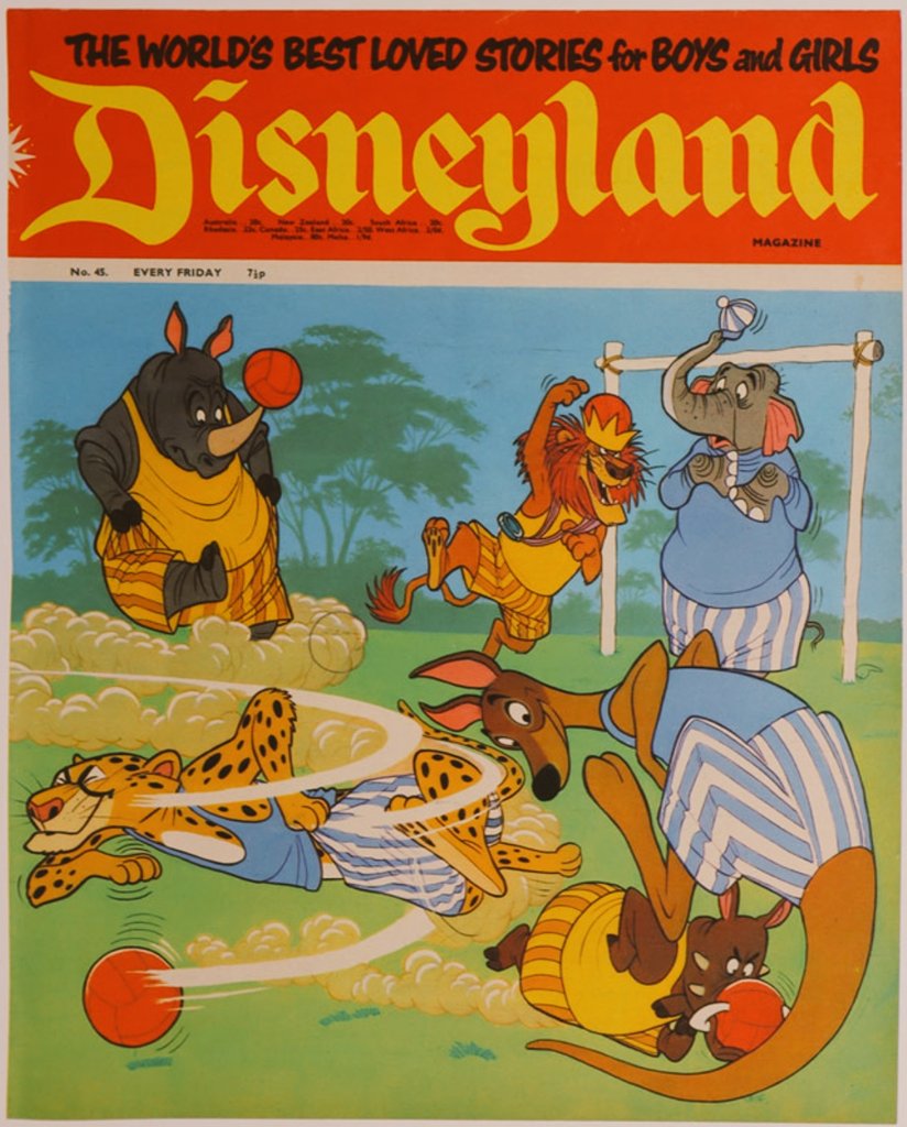 footballmemorys's tweet image. Disneyland 

#Comics #Magazines #Disney #BedknobsAndBroomsticks