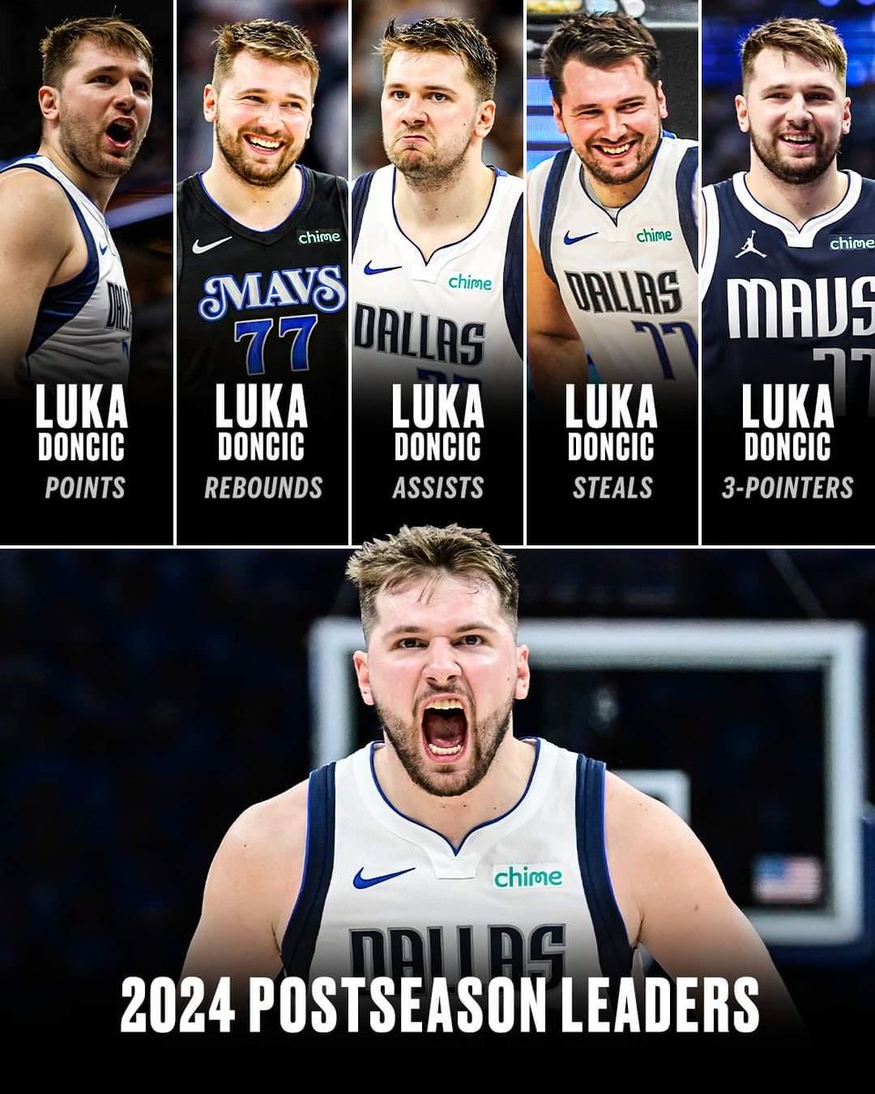 Luka got flamed by NBA media after the ‘24 playoff run for leading every category while playing hurt, btw