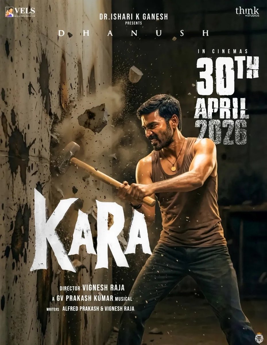 peoplenewslivex's tweet image. Dhanush's new film #Kara is released! 🎬 Set in 1991 Ramanathapuram, it follows Karasaami's intense journey confronting his past amidst global tensions. Early reactions are in - catch it in cinemas and share your thoughts! Produced by Vels Film International. #Dhanush #NewMovie