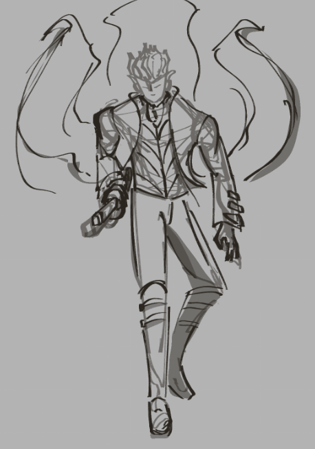 Penguide1's tweet photo. dmc3 vergil doodle cause im rusty 👍 https://t.co/7p5GQBT9XZ