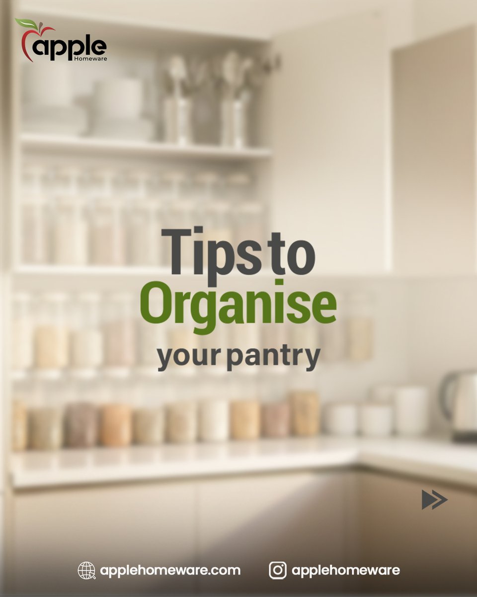 applehomeware's tweet image. Your Pantry, Reimagined!
Clean shelves, easy access, and a calm space to start your day
Smart organization brings comfort and control to your kitchen

Buy Now! applehomeware.com/collections/pl…

#KitchenOrganization #SmartStorage #StayOrganized #HomeEssentials #HomeOrganization