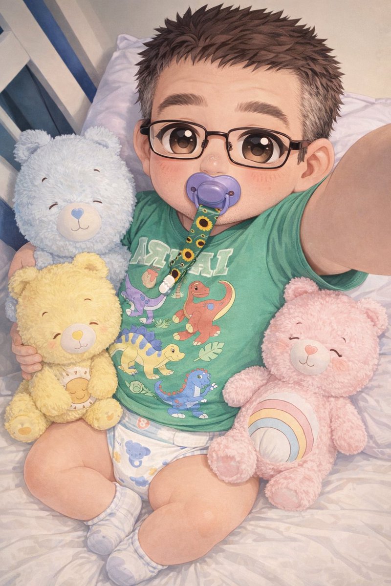 LittleSpaceJR's tweet photo. Love my care bears so much when I get my cuddles but wish I had real ones with friends #littlespace #lonely https://t.co/OpGXpAC8RB
