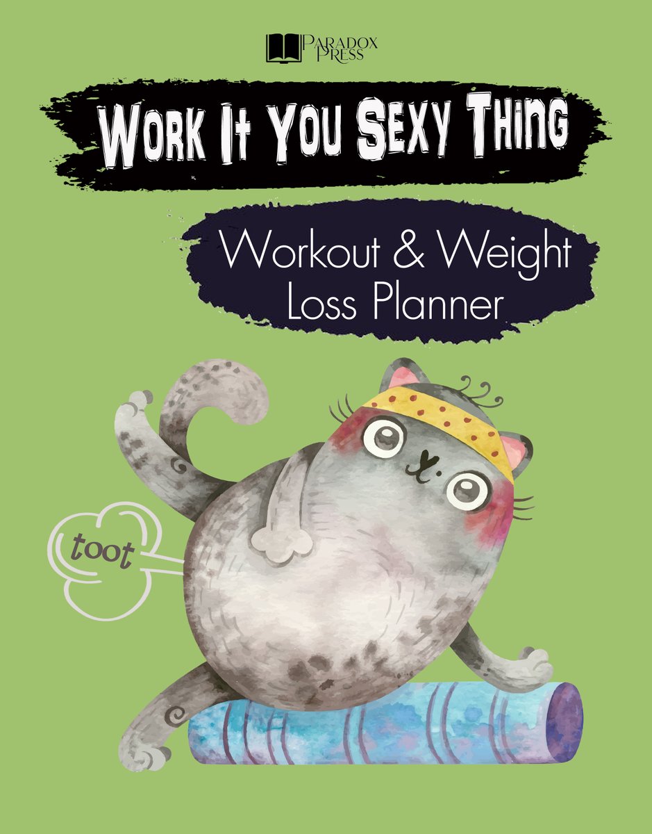 PattiRoberts7's tweet image. Work It You #Sexy Thing: #Workout &amp;amp; #Weight Loss. Funny farting #cat. Customized notebook to track your weight loss and goals. #amazon amzn.to/38sM3Fa