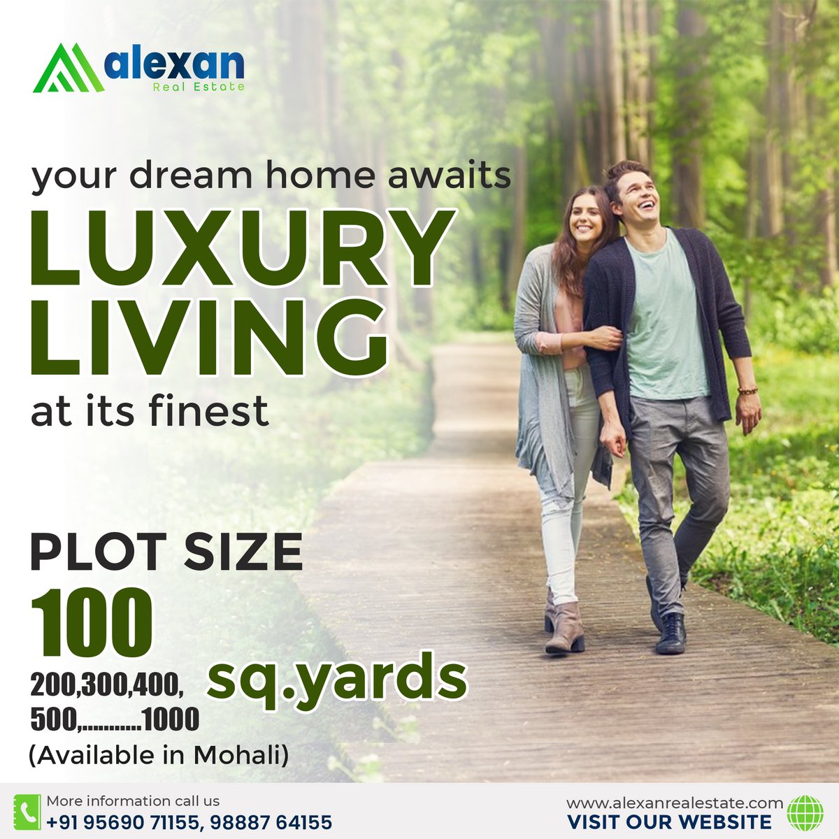 alexanestate's tweet image. ☆☆☆ Residential Plots Available in Mohali ☆☆☆

📲For more information, contact:
Sanjeev Kumar – 9569071155, 9888764155

#residentialplots #plotsforsale #plots #residentialplotsforsale #buyplots #plotsinmohali #propertyinmohali #buyplotsinmohali #alexanrealestatemohali