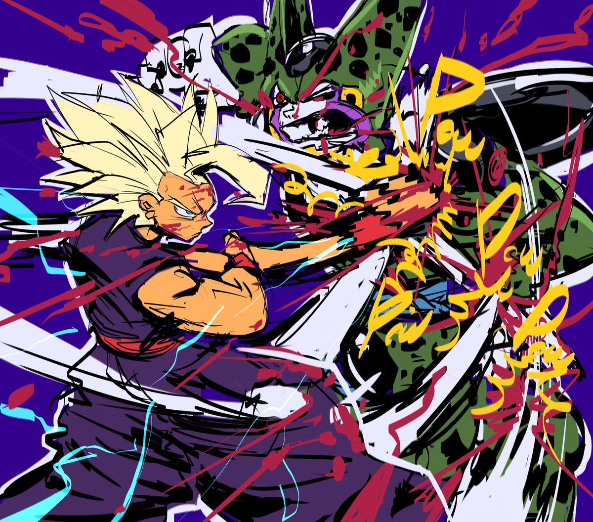 NUBI500's tweet photo. CELL #dragonball https://t.co/NjdalmwMNG