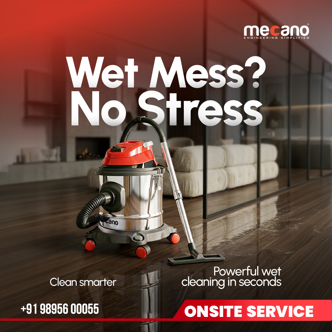 Mecano150's tweet image. Wet Mess? No Stress 💧✨

Clean spills and wet mess easily with powerful cleaning technology. Fast, efficient, and convenient for every space.

📞 +91 98956 00055
🚚 Onsite service available

#WetCleaning #NoStressCleaning #SmartCleaning  #OnsiteService #EasyCleaning #Mecano