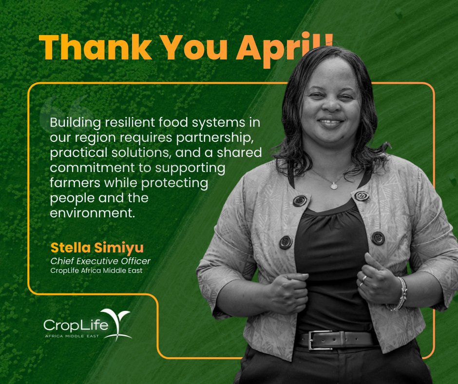 CroplifeAME's tweet image. As April closes, one thing is clear: agriculture’s future depends on collaboration 🌍 From food system pressure to innovation, safety, and regulation, it’s all connected. Building resilient, sustainable systems starts now. #FoodSecurity #SustainableAgriculture
