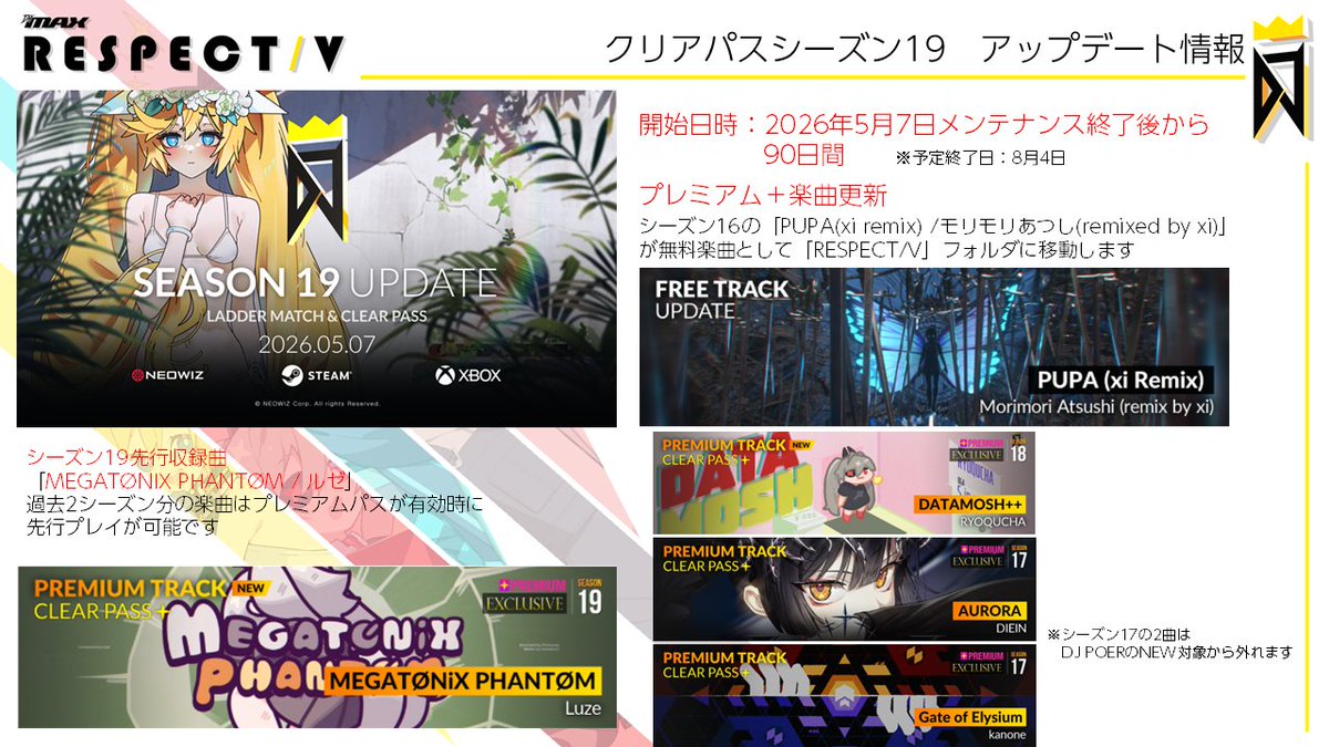 DJMAX【日本公式】 tweet media