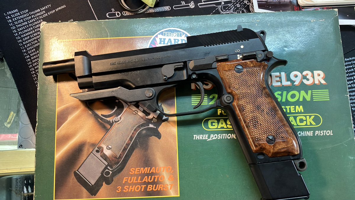 本日の中古品 KSC M93R 2ndバージョン ハードキック