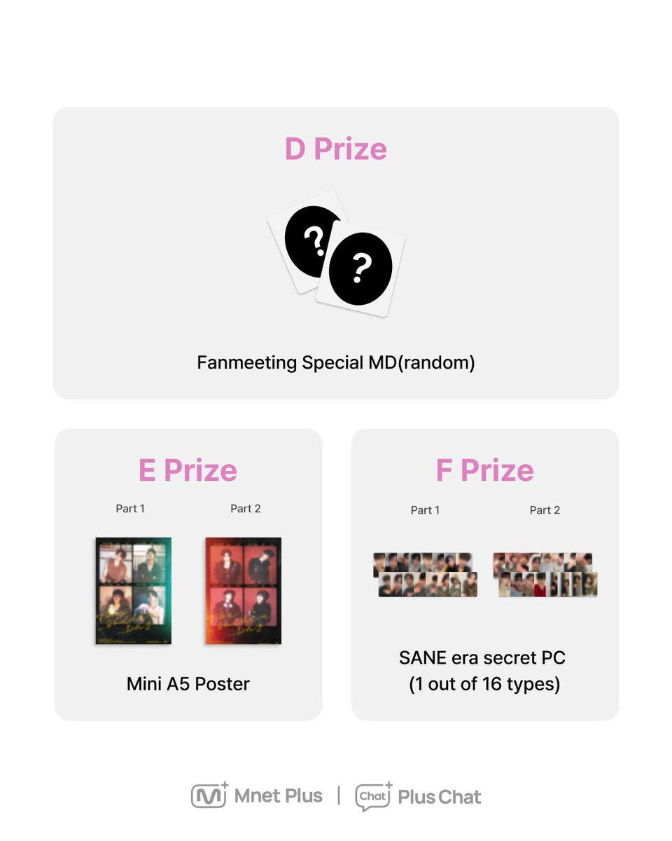 ONEPACT 1st FANMEETING in TOKYO KUJI Win limited edition prizes