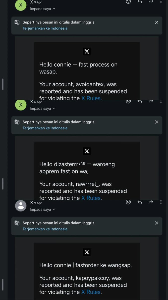 connie — fast process on wasap tweet media
