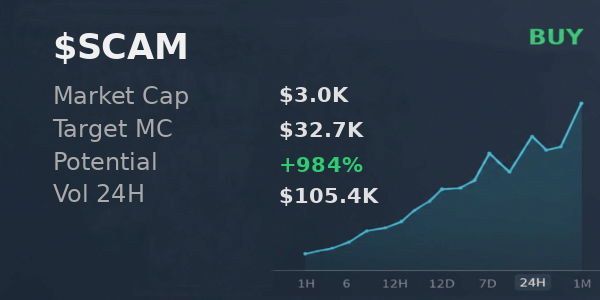 SuperGreen_BnX's tweet image. just used @iScanLive 🔎 — $SCAM rated buy, going to $32.7K they say  

 #Solana #Memecoin #Crypto #Degen #PumpFun #AlphaCalls #SolanaMemeCoin