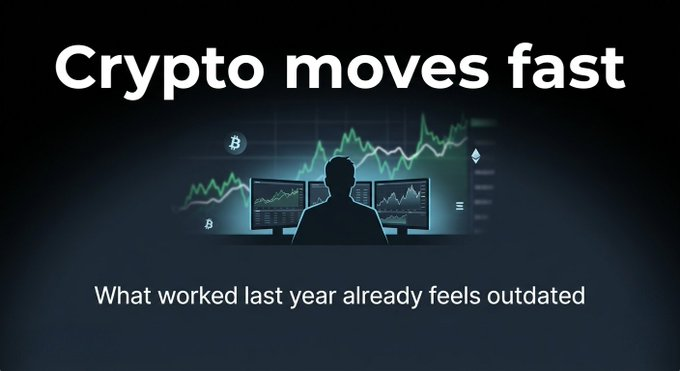 Crypto moves too fast for comfort.

What worked last year? Already outdated.
New tools, new narratives, new risks.
You either adapt or fall behind.

Even platforms like #BingX keep evolving quietly. That tells you everything.

#cryptocurrency