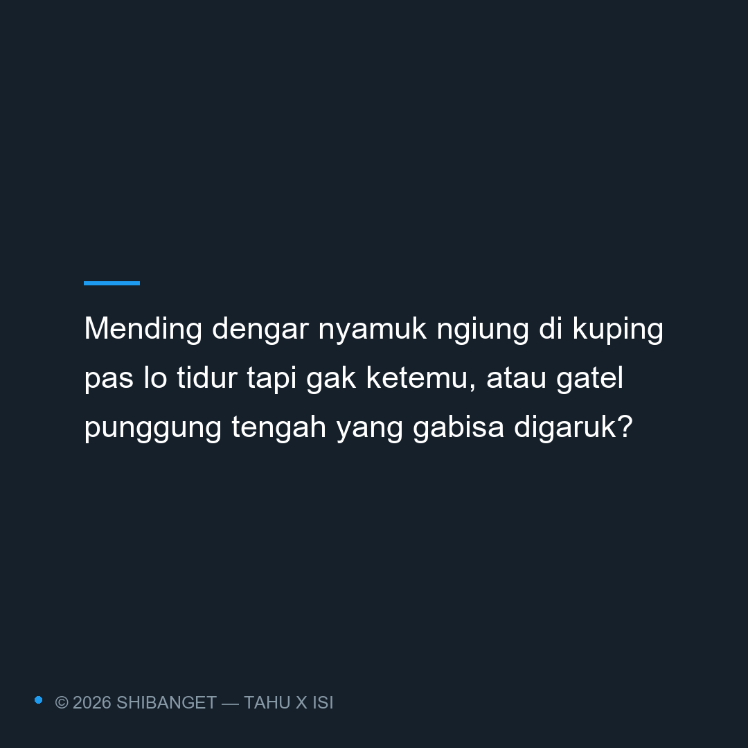 Shibanget's tweet photo. Pertanyaan di luar nurul hari ini. Lo tim mana bro? 🤔 https://t.co/8Jzb9GCz0u