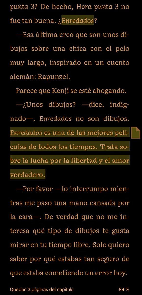 Kenji fan de enredados