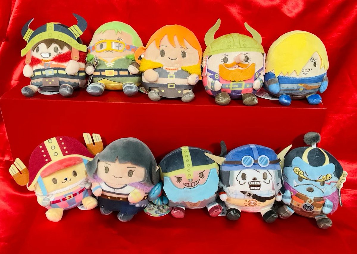 d*3様 ワンピース　ゾロ　サンジ　チョッパー　ウソップ　たま型　ぬいぐるみ　レ d*3様 ワンピース ゾロ サンジ チョッパー ウソップ たま型 ぬいぐるみ