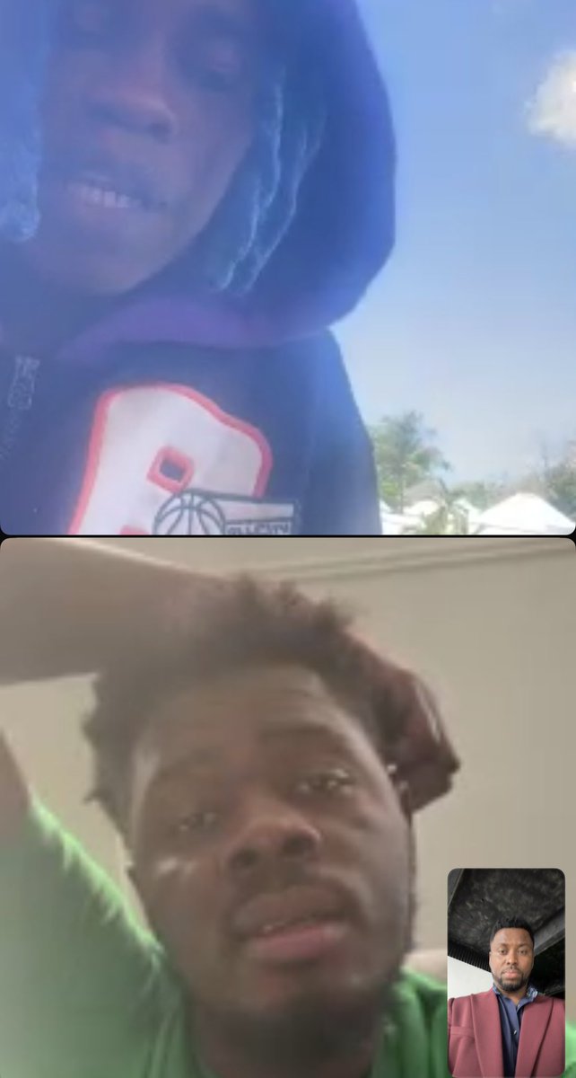 OneShowPam's tweet photo. Yon ti apèl Video Call ak Watson G Aprè Liberasyon li nan Peyi Bahamas https://t.co/E342dJVbFu