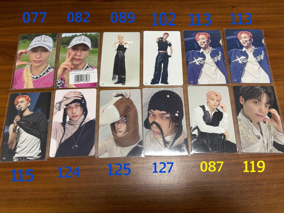 ma06730592's tweet photo. INI交換 ラントレ　過去トレカ

【譲】写真2〜7
池﨑、尾崎、木村、後藤、佐野、許、髙塚
田島、西、藤牧、松田

【求】写真1
未所持　髙塚

＊木村119、藤牧121は髙塚106、122との交換
＊郵送での交換📮

お気軽にお声掛けください🙇‍♀️

#INI交換　#INI求 https://t.co/FoFUZpn9I9