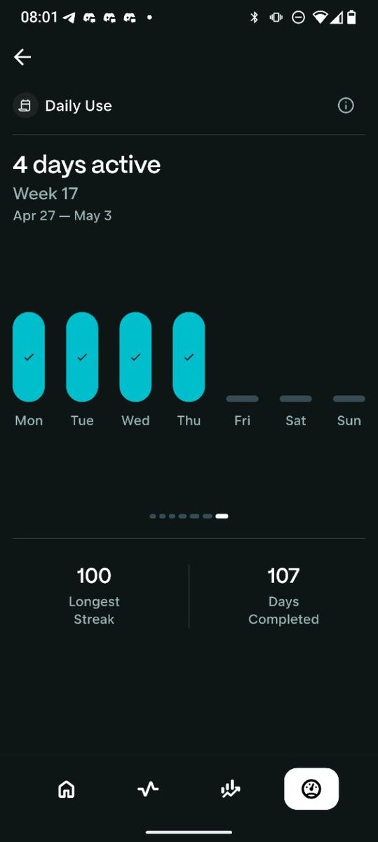 evgeniygraphic's tweet image. ✔️ 100 DAYS STREAK! 💯🚀
Today marks a massive milestone in my journey with Solana Mobile. 100 days of consistent on-chain activity, exploration, and growth. 🦾

Discipline is the new currency. Built on Solana. ✨
- EvgeniyLEV💎

#Solana #SolanaMobile #Seeker #SKR