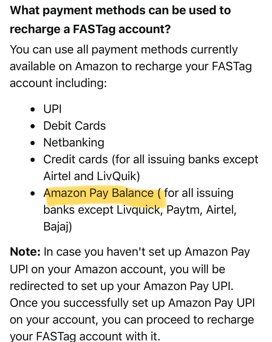 himanshu_jrd's tweet photo. @AmazonHelp @CreditCardsInd Your document says, amazon pay balance is also an option, either enable it again or update your document https://t.co/x8ls7ILhwJ