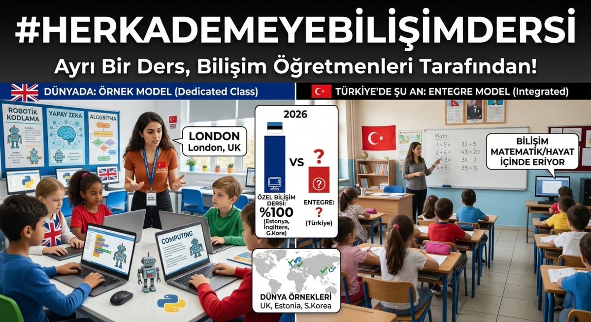 Her Kademeye Bilişim Dersi tweet media