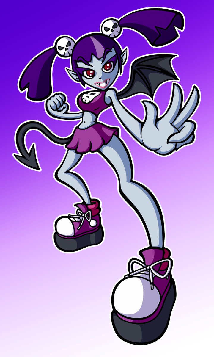 Pip9766's tweet photo. I drew their favorite character, Violet, as a thank you! https://t.co/sBJSuOvJf9