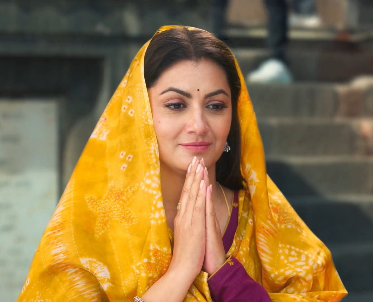 Itswarnali's tweet photo. divine angel 🥹💛🧿

#SritiJha #Aparajita #TumDenaSaathMera #TDSM https://t.co/uaK861jjor