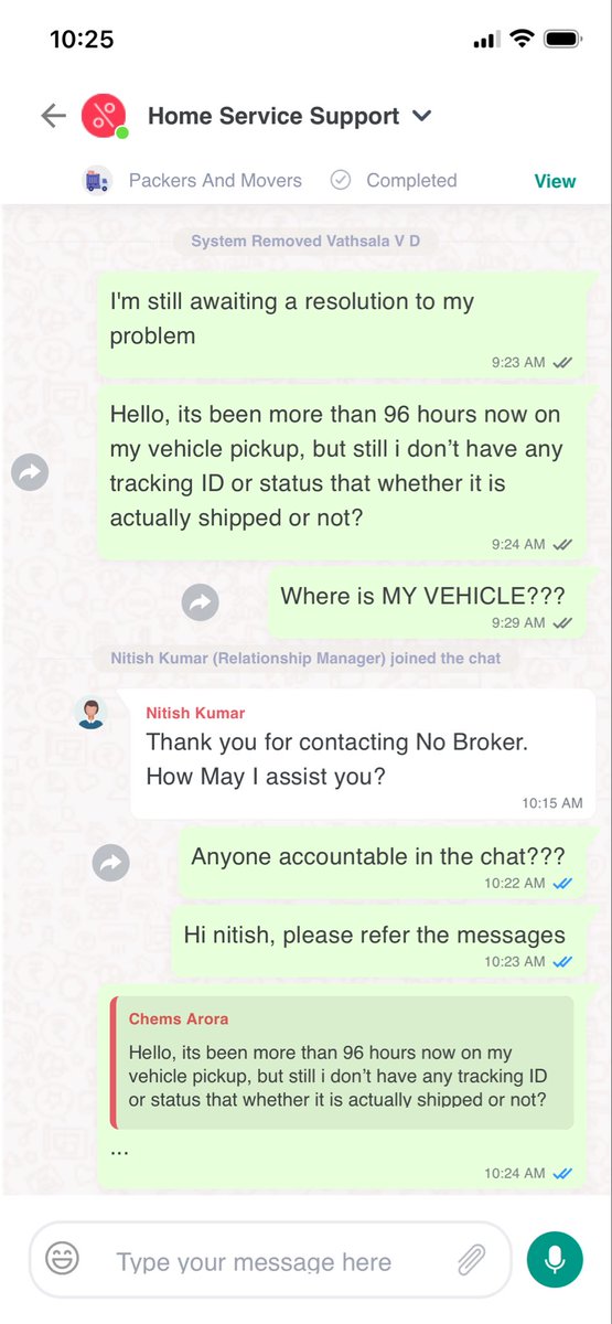 Chemsarora899's tweet image. @NoBrokerCare you guys have no clue where is my shipment. WHAT THE HELL!  Was pick up the only part of the job??? DELIVERING the same is PENDING…#fraud #shame