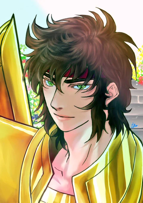 #ゴールデンウィークなんでお前のゴールデン見せてくれ #射手座 #聖闘士星矢 アイオロス