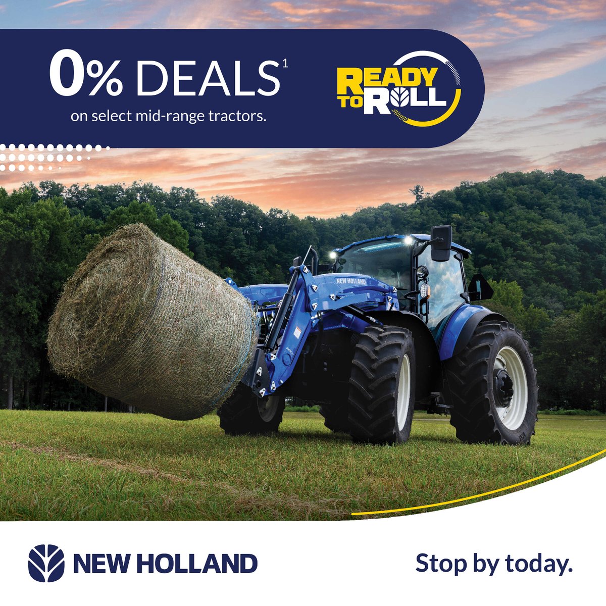 WhartonTractor's tweet photo. Be ready to roll with all the versatility and reliability of a New Holland utility tractor and get big savings when you buy now. Stop in today to learn more. https://t.co/xUnd21WLO7 https://t.co/3gBmv2gbGU