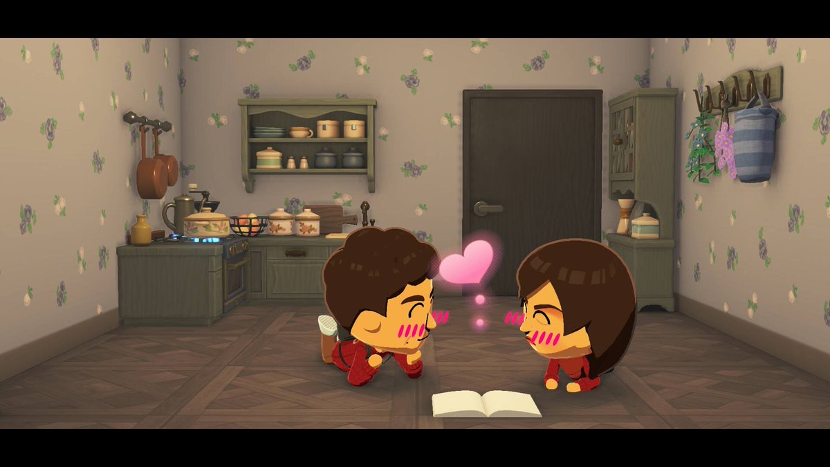 juicedudez's tweet photo. my adorable rio and tokyo miis are currently crushing and yearning for each other so hard, almost everytime i place them near each other they run away nervously it's toooooo cuteeeee https://t.co/URapLsOip8