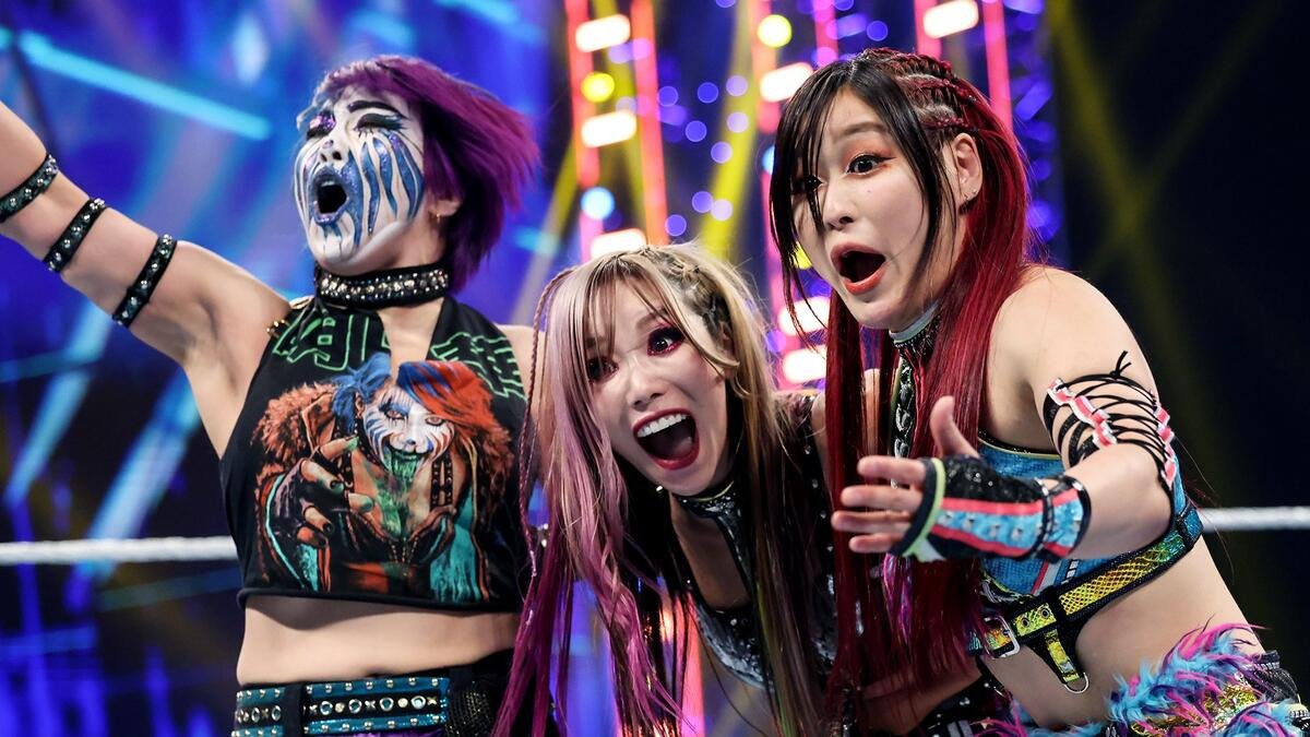 mundoxretro's tweet image. ¡Dominio absoluto en el ring! 🇯🇵 Las Damage CTRL están redefiniendo la excelencia en la división femenina de WWE con una combinación letal de técnica y agresividad. Iyo Sky, Asuka y Kairi Sane demuestran por qué son la élite mundial del wrestling. 

#WWE #DamageCTRL #Wrestling