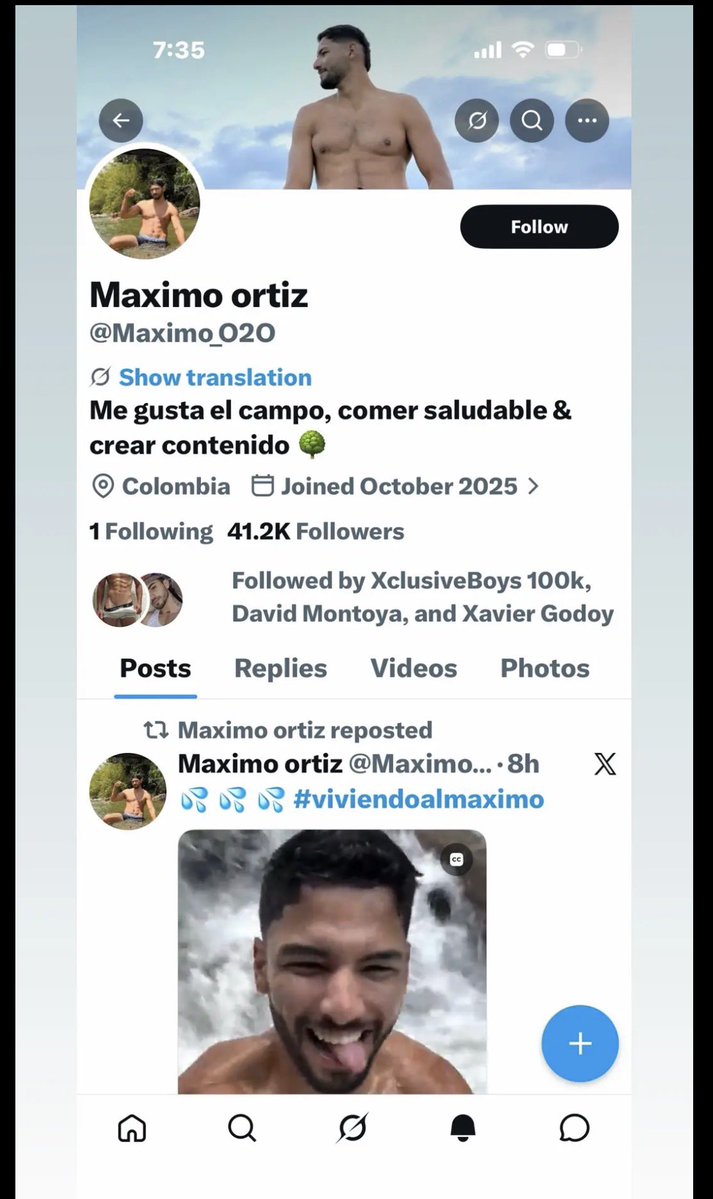 Maximo tweet media