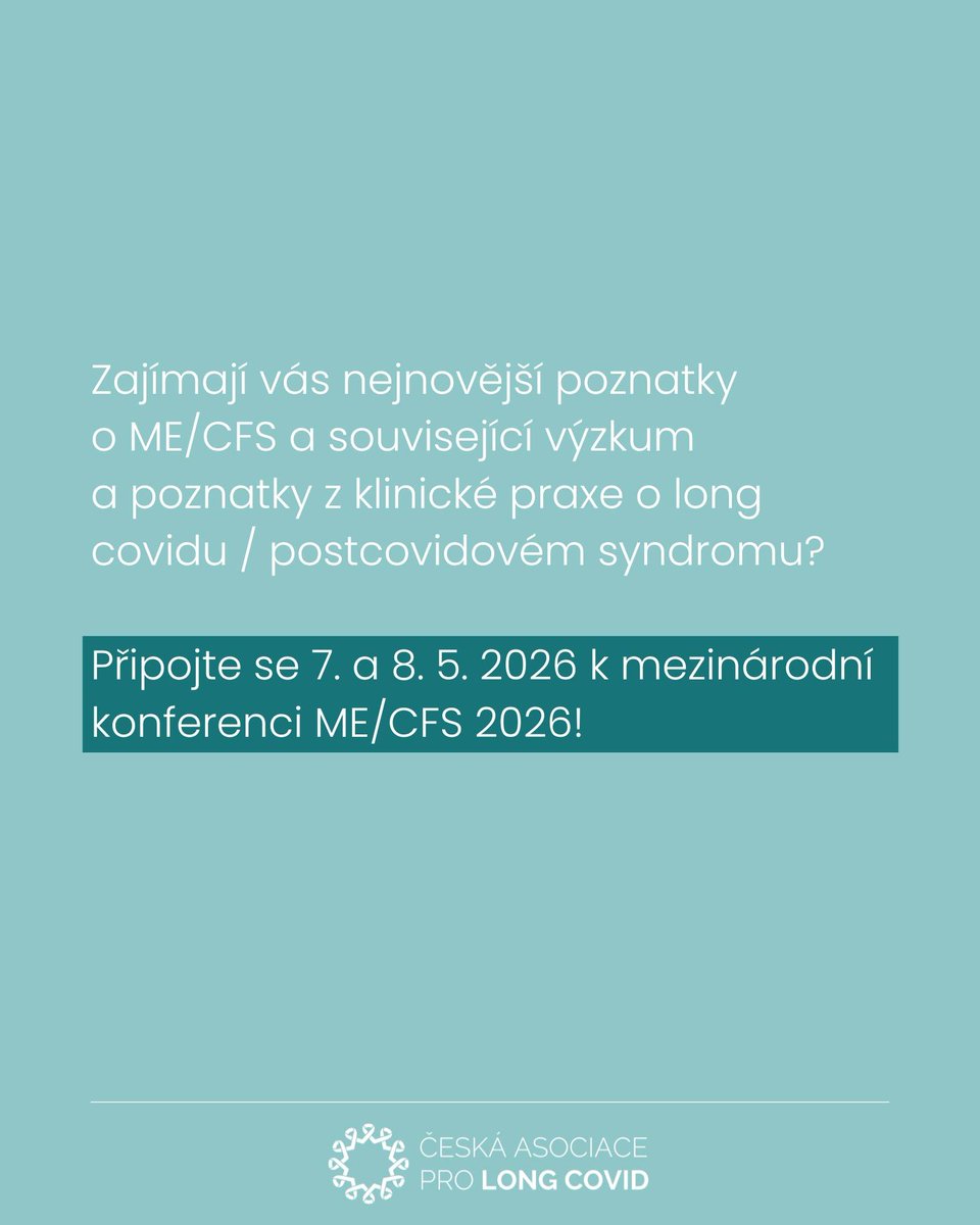 SnihIniciativa's tweet photo. Pomozte šířit povědomí o postcovidových obtížích. 
Děkujeme
https://t.co/2MnBE5NNoV
#MECFS #longcovid #konference #osvěta https://t.co/gc1HRPiyL5