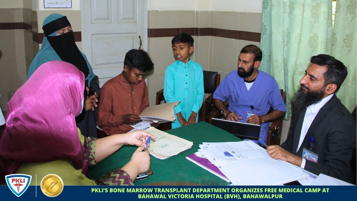 pklinrc's tweet image. 𝗞𝗟𝗜’s 𝗕𝗠𝗧 team conducted a 𝗳𝗿𝗲𝗲 𝗺𝗲𝗱𝗶𝗰𝗮𝗹 𝗰𝗮𝗺𝗽 at BVH Bahawalpur, providing check-ups for children with 𝗧𝗵𝗮𝗹𝗮𝘀𝘀𝗲𝗺𝗶𝗮 and referring eligible cases for advanced care.

Ensuring 𝘁𝗶𝗺𝗲𝗹𝘆 𝗮𝗰𝗰𝗲𝘀𝘀 to life-saving transplant services. 💙

#PKLI #BMT