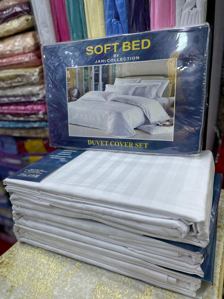 6Pc Duvet covers 
1 duvet cover
1 flat sheet
4 pillow cases 
@ 220k
Call/Whatsapp <a href="/ZEROPRICEKLA1/">#zeroprice shopping centre</a> on
0785692122 and place an order,
We deliver